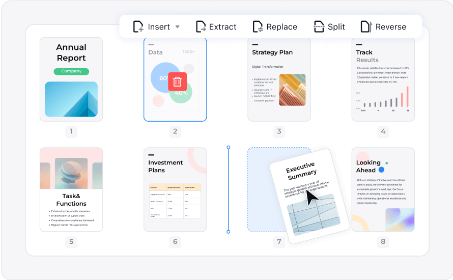 Organize PDF