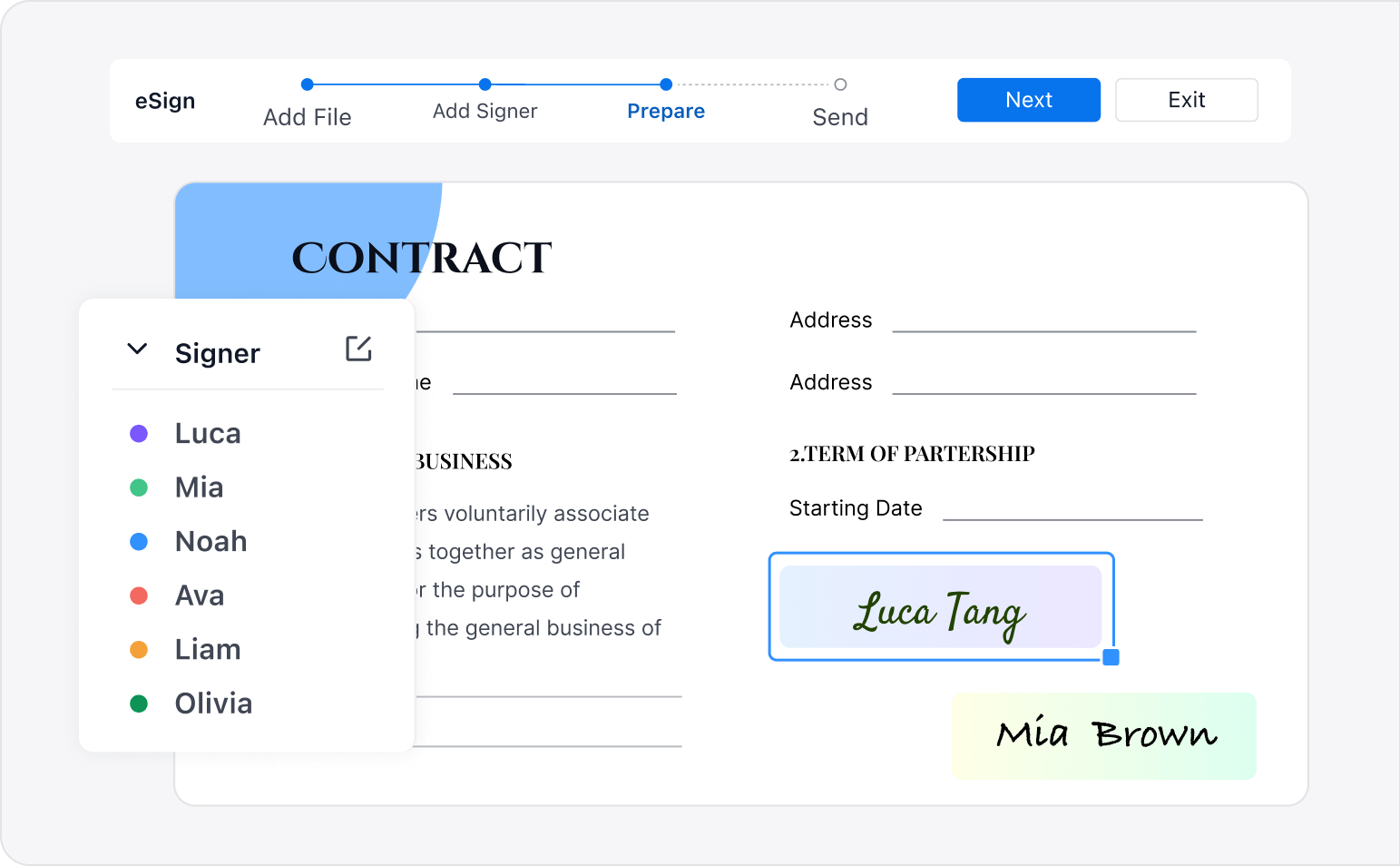 Fill and Sign