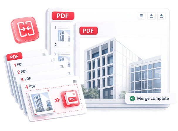 Merged professional PDF documents